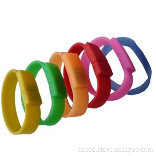 Wristband style USB Flash Drives